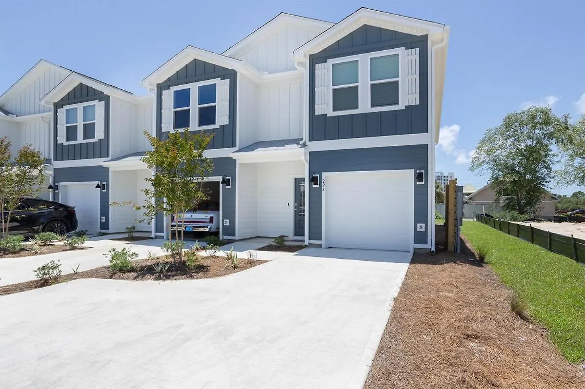 パナマシティービーチCoastal Boho Escape - 3Br Modern Townhouseアパートメント 米国